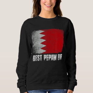 Sudadera Mejor persona que nunca Bandera de Bahréin Padre P