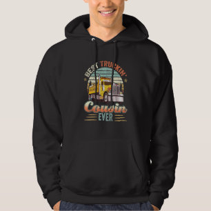 Sudadera Mejor Primo de Camión Camión de Vinatge Padres D