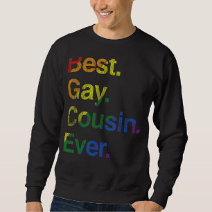 Sudadera Mejor Primo Gay Que Haya Orgullo Lgbt Arcoiris