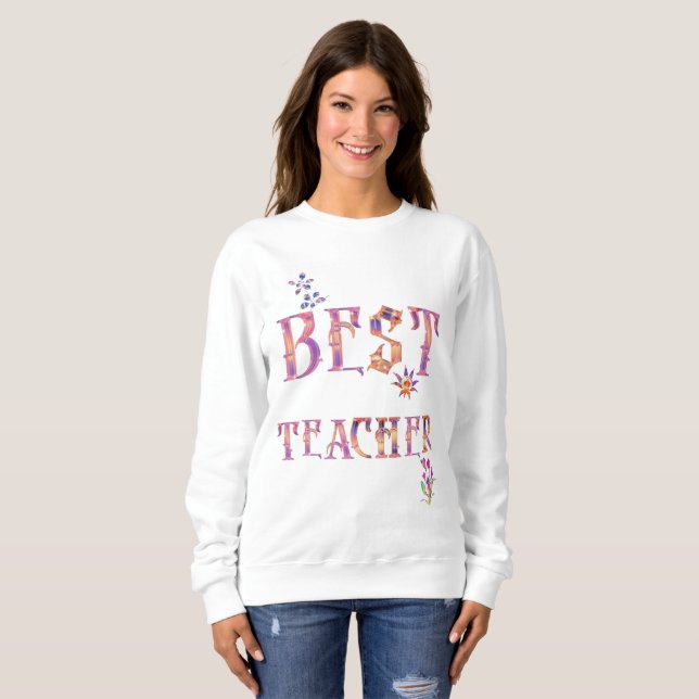 Sudadera Mejor profesor (Anverso completo)