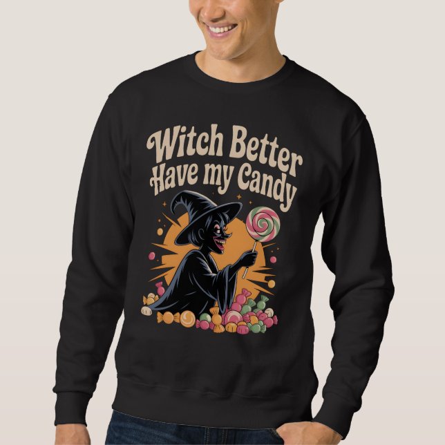 Sudadera Mejor Que La Bruja Tenga Mi Vela (Anverso)