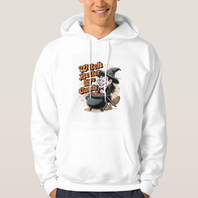 Sudadera Mejor Que La Bruja Tenga Mi Vela (Anverso)