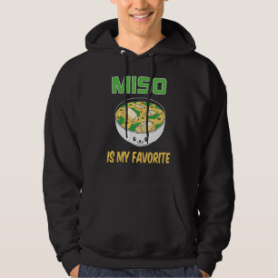 Sudadera Mejor regalo de amante de la sopa de miso   Miso e