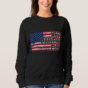 Sudadera Mejor regalo del Día del Padre de la Bandera Ameri