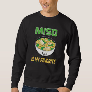 Sudadera Mejor regalo para amante de la sopa de miso Miso