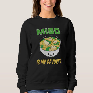 Sudadera Mejor regalo para amante de la sopa Miso | Miso es