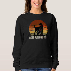 Sudadera Mejor Retro De Vintage Para El Padre De Los Pieles