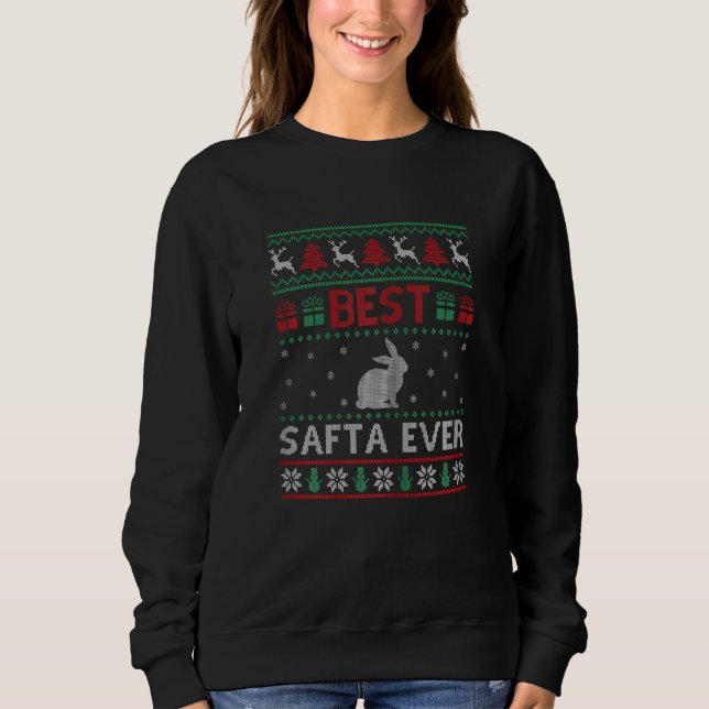 Sudadera Mejor Safta de Mujeres  Safta de Grupo Combinada C (Anverso)