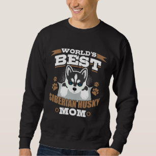 Sudadera Mejor Siberiano Husky Mom Dog Dueño Relajado Fi