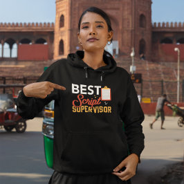 Sudadera Mejor Supervisor de Script: Mayor continuidad