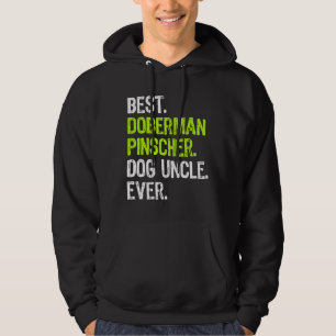 Sudadera Mejor Tío Perro Doberman Pinscher