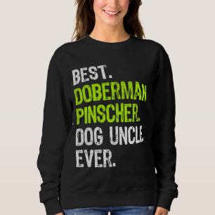 Sudadera Mejor Tío Perro Doberman Pinscher