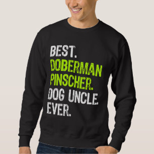 Sudadera Mejor Tío Perro Doberman Pinscher