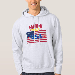 Sudadera Mejor Vendedor Original Miami Beach USA True Class