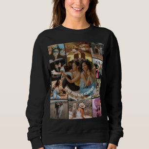 Sudadera Mejores Amigas Para Siempre 11 Colage de Fotos Ami
