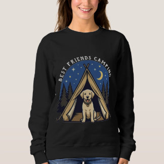 Sudadera Mejores amigos acampando