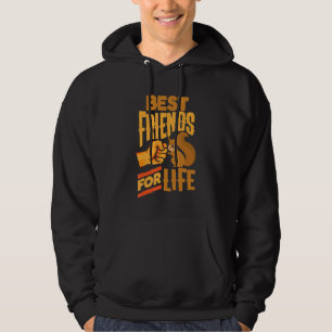 Sudadera Mejores Amigos Para Toda la Vida Amante Divertido