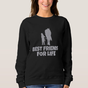 Sudadera Mejores Amigos Por La Vida Caballo