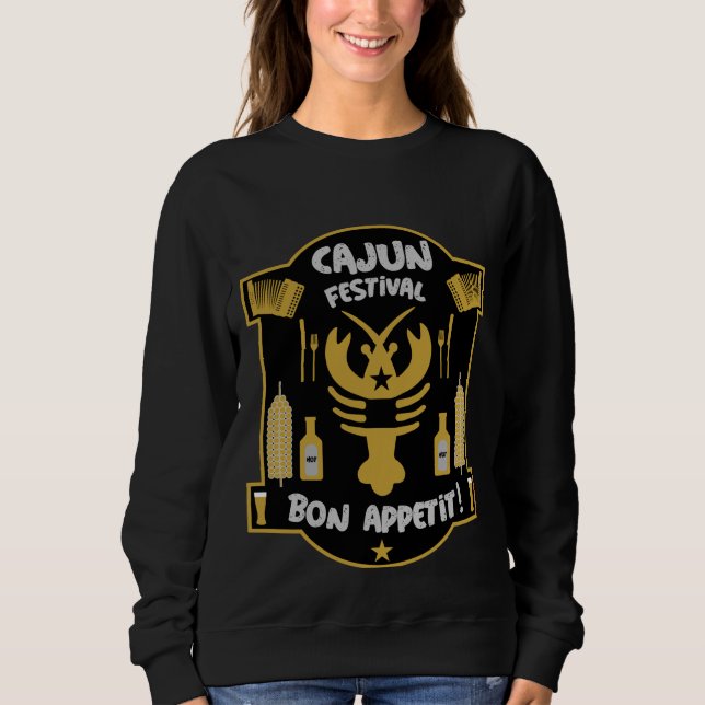Sudadera Mejores Cocineros Cajunes   (Anverso)