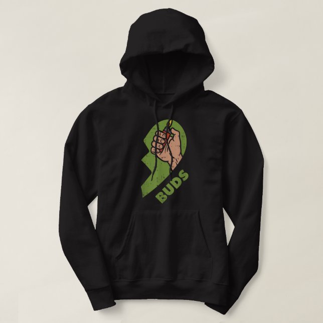 Sudadera Mejores Malezas Coincidiendo Pareja Encendedor Sto (Diseño del anverso)