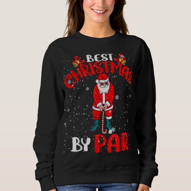 Sudadera Mejores Navidades De Par Funny Navidades Santa Gol (Anverso)
