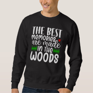 Sudadera Mejores Recuerdos Woods Camping Boondocking Para N