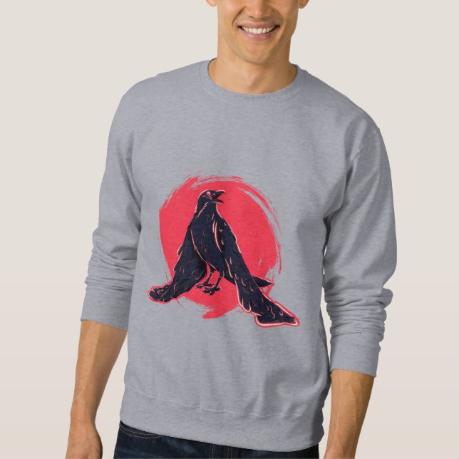 Sudadera Melancholy x Raven (Anverso)