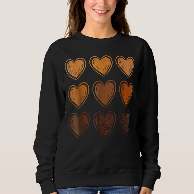 Sudadera Melanin Black History Month Apparel De La Historia (Anverso)