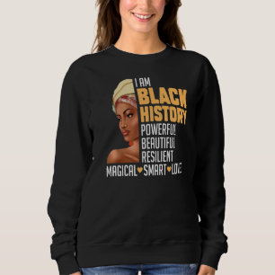 Sudadera Melanin Chica del Mes de la Historia Negra