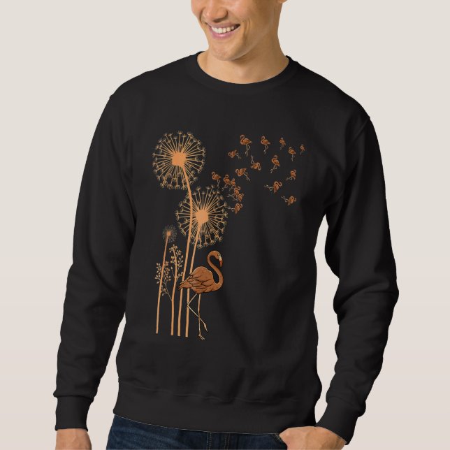 Sudadera Melanin Dandelion Flamingo Black History Month Cut (Anverso)