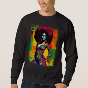 Sudadera Melanin Melanin, la reina negra, el 15 de junio