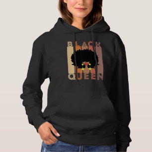 Sudadera Melanin Melanin Poppin Queen Black Chica Magic