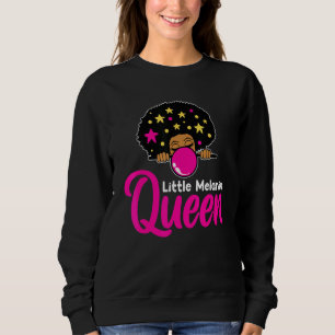 Sudadera Melanin Negro Escuela Reina negra Afro Melani