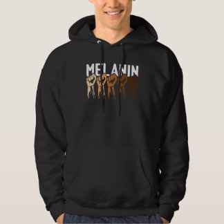 Sudadera Melanin Power Fist Black History Cool African Amer