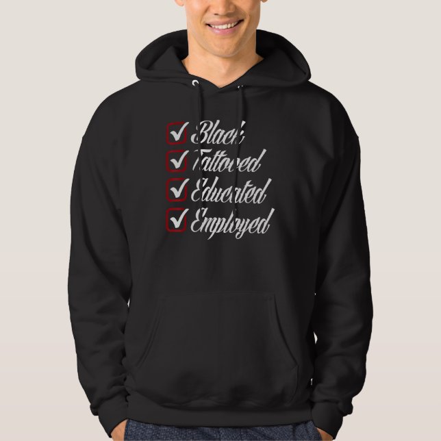 Sudadera Melanina, patrimonio afroamericano (Anverso)