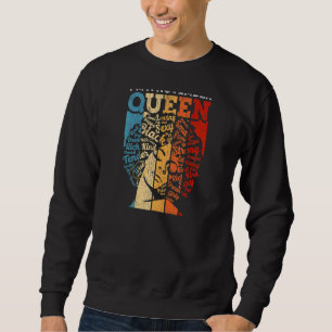 Sudadera Melanina Vintage Melanin Mes de Historia Negra Afr