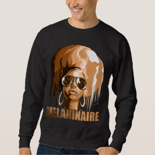 Sudadera Melaninaire Melanin Poppin Black History Gif