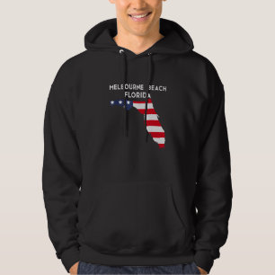 Sudadera Melbourne Beach Florida EE. UU. Estado América Via
