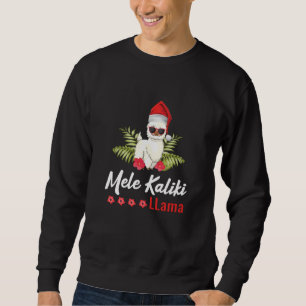 Sudadera Mele Kaliki Lama Feliz Navidad Santa Elf Gnomes