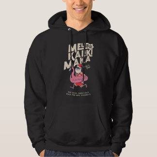 Sudadera Mele Kalikimaka Funny Santa Flamingo Navidades