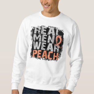 Sudadera Melocotón real del desgaste de hombres del cánce