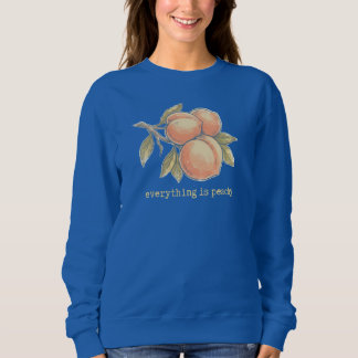 Sudadera Melocotón Vintage | Todo está Melocotón