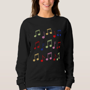 Sudadera Melody Harmony Rhytym Tone Músico Nota Té Musical