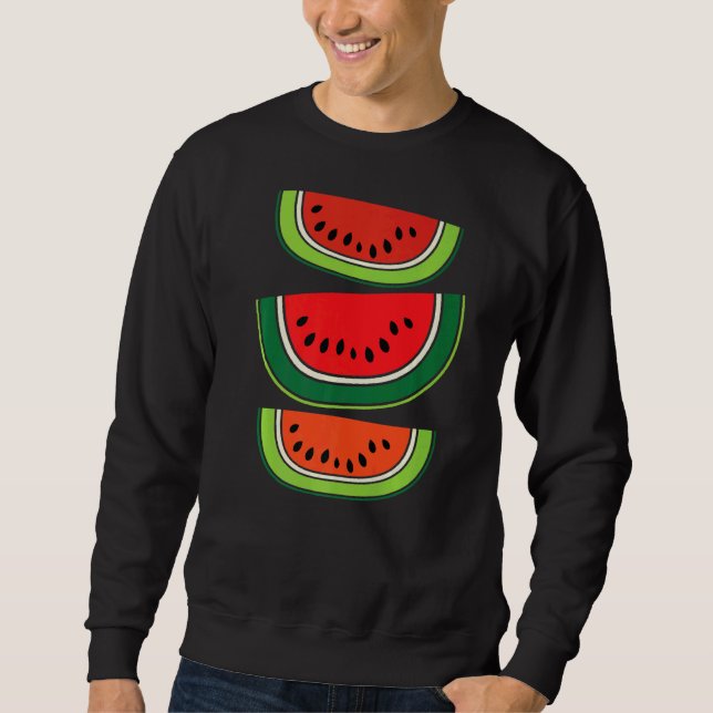 Sudadera Melón de agua fresca y jugosa (Anverso)