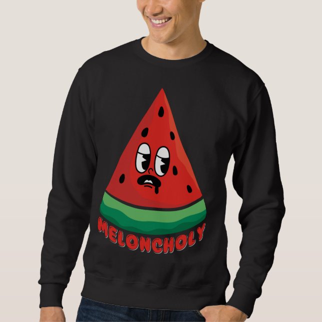 Sudadera Meloncholy Funny Melon (Anverso)
