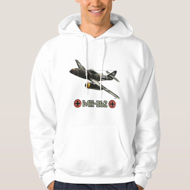 Sudadera Mem de Avión de Combate Alemán de la Segunda Guerr (Anverso)