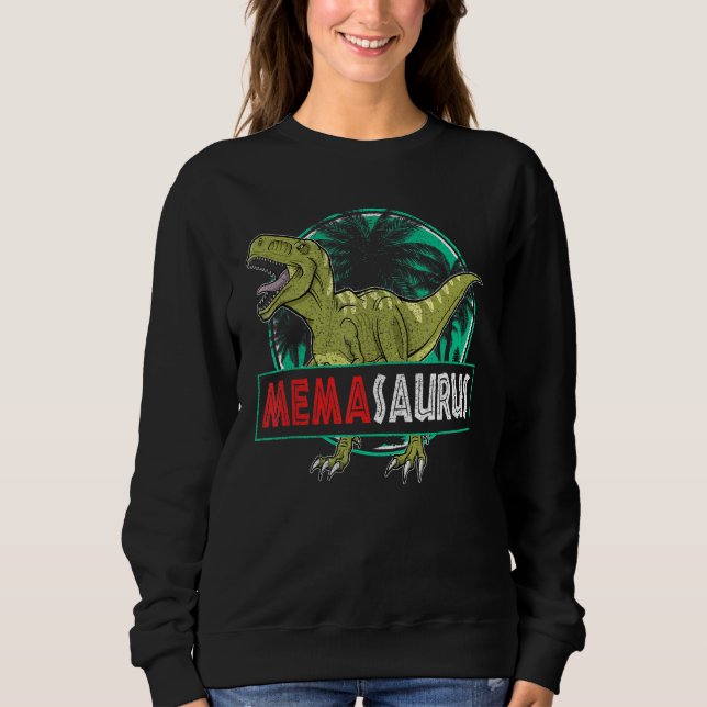 Sudadera Memasaurus Rex Dinosaur Memasaurus Family Mating (Anverso)