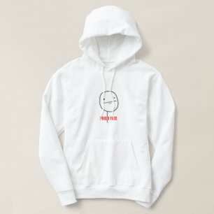 Sudadera Meme de cara de póquer