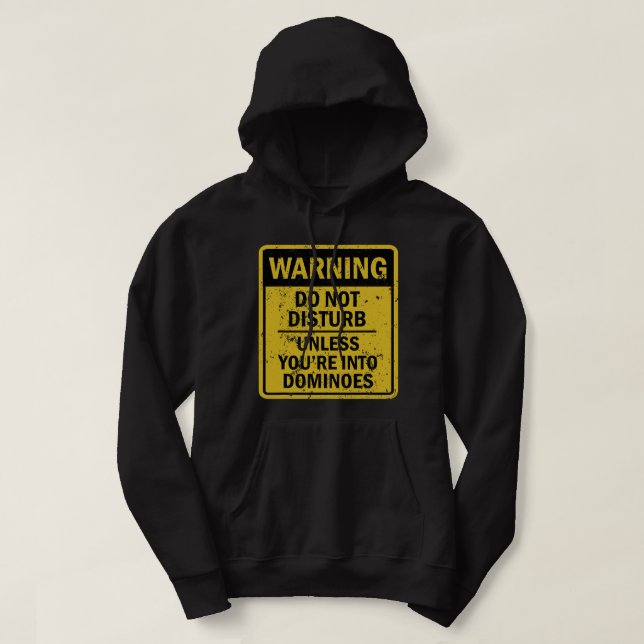Sudadera Meme De Chiste De Dominoes Divertidos Para Hombres (Diseño del anverso)