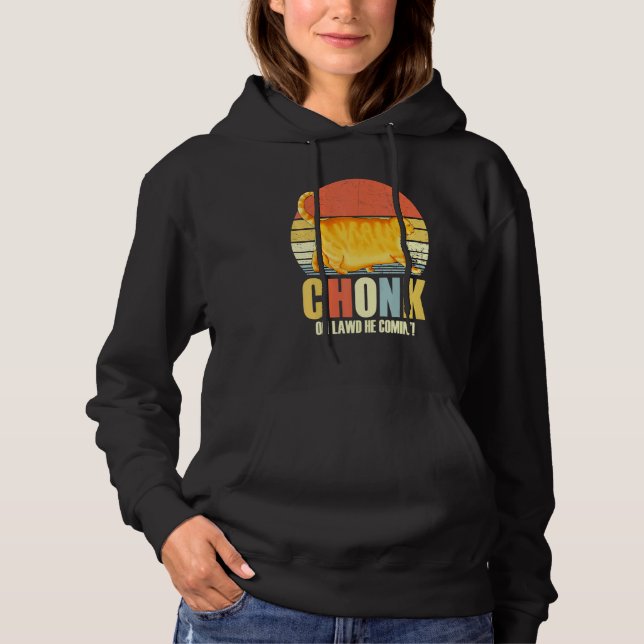 Sudadera Meme de Chonker Fat Cat Chonky (Anverso)